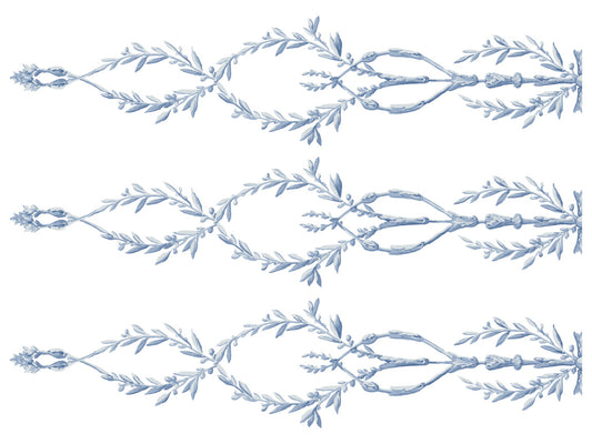 ** PRE - ORDER ** Tromp L' Oeil Blue Paint InLay by IOD - ***Pre-Order***