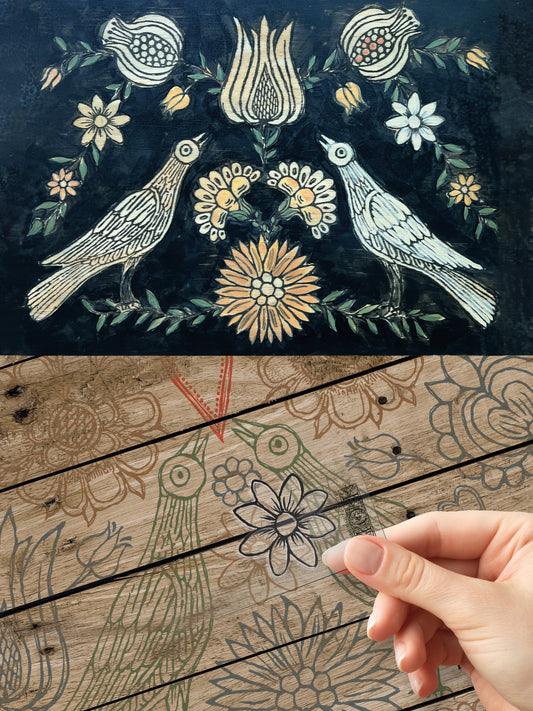 IOD - Pennsylvania Folk 12×12 IOD STAMP