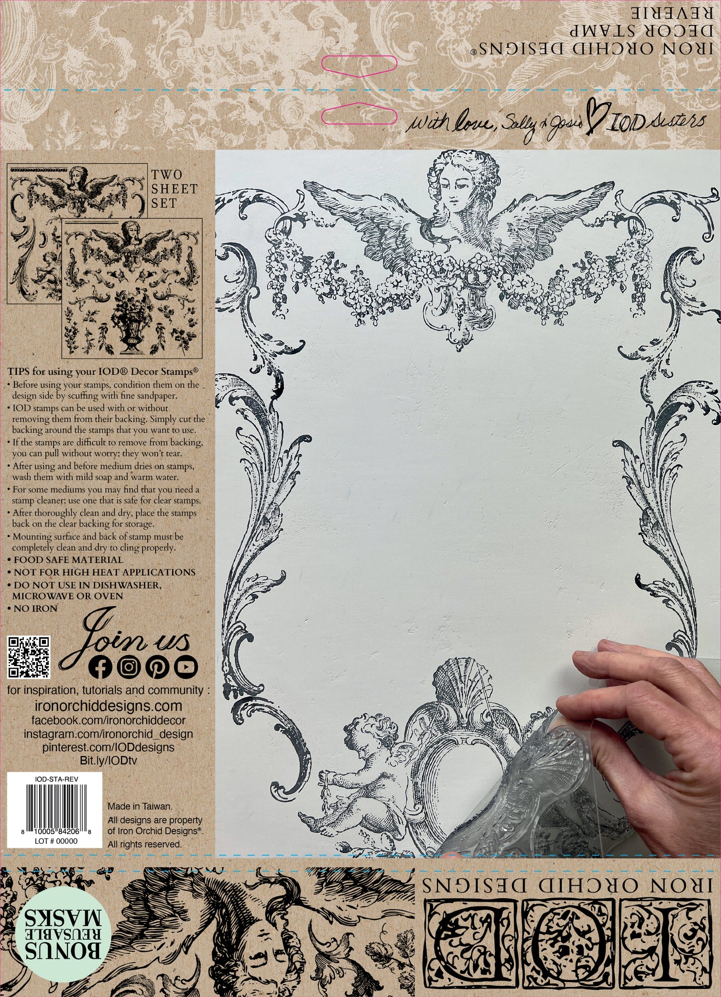IOD - Reverie 12×12 IOD STAMP