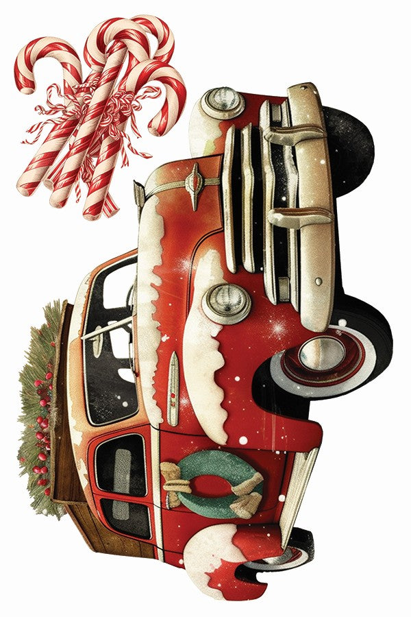 Candy Cane Cottage IOD - TRANSFER PAD