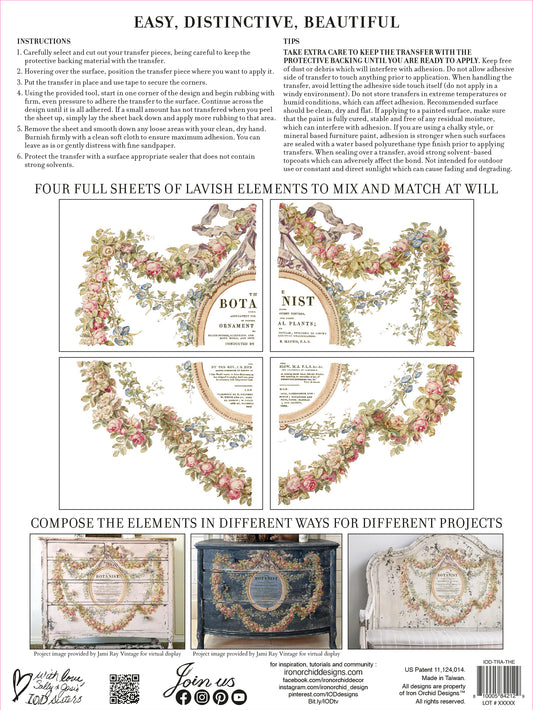 The Botanist IOD TRANSFER PAD