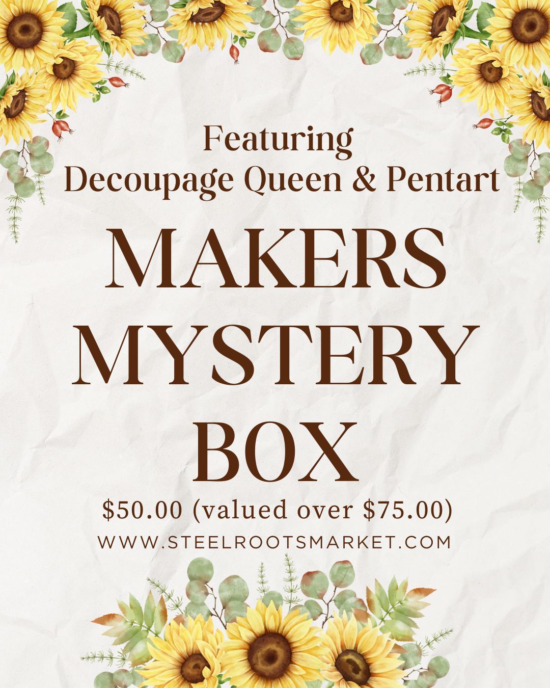 Maker’s Mystery Box — Decoupage Queen × Pentart Edition