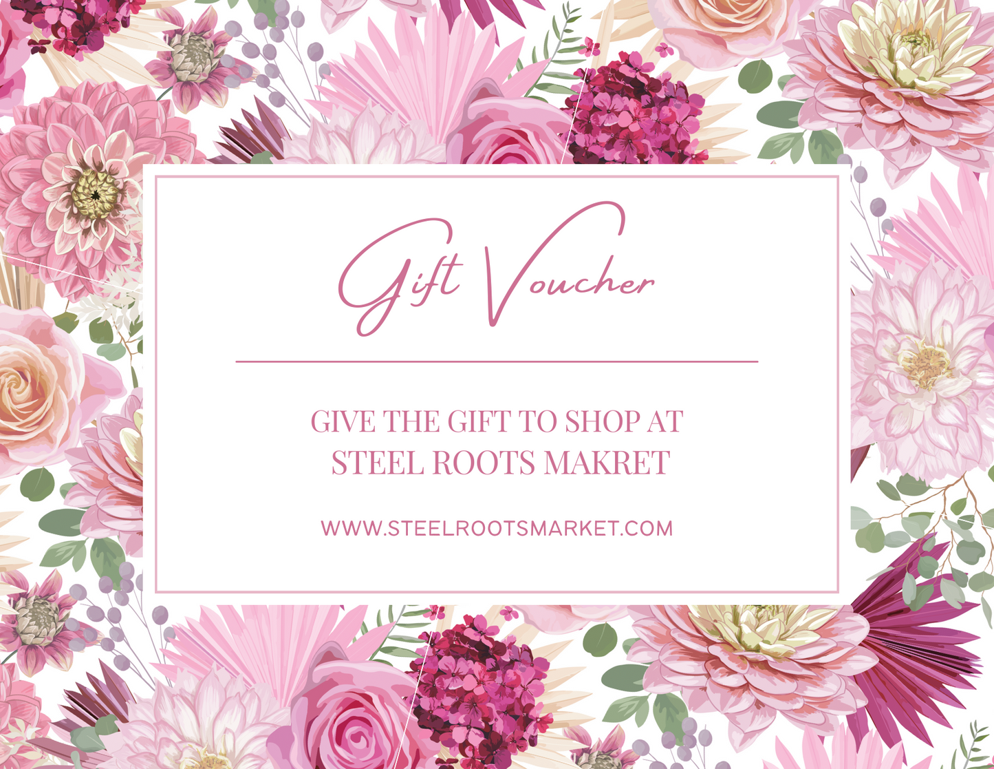 Steel Roots Market eGift Card - emailed