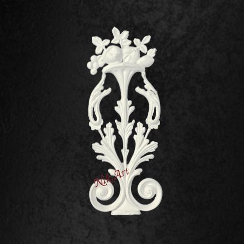 Nik-Art 3D Ornament white - #777
