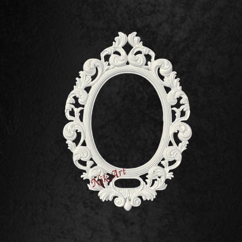 Nik-Art 3D Ornament white - #790