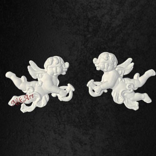 Nik-Art 3D Ornament white - #807