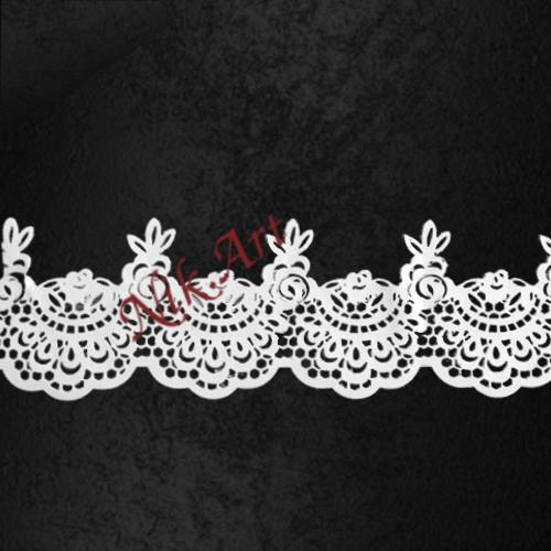 Nik-Art 3D Ornament white - #126