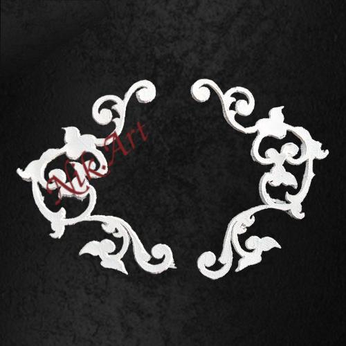 Nik-Art 3D Ornament white - #147