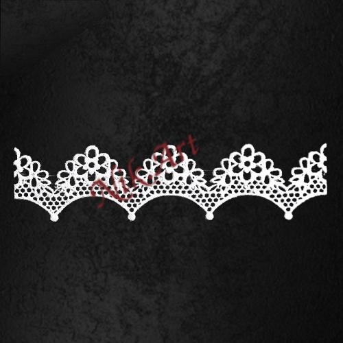 Nik-Art 3D Ornament white - #158