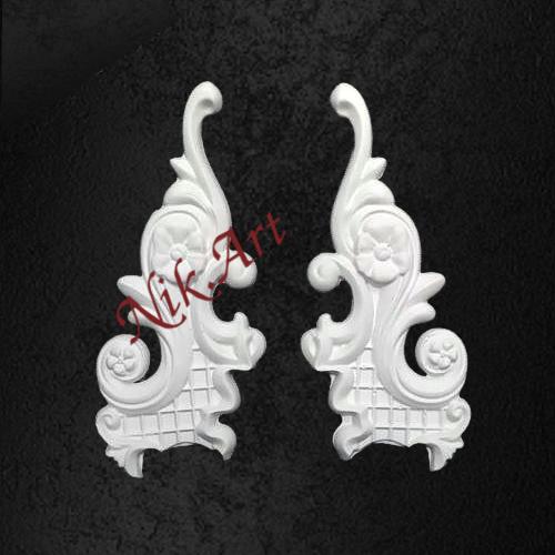 Nik-Art 3D Ornament white - #354
