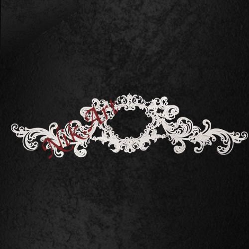 Nik-Art 3D Ornament white - #382