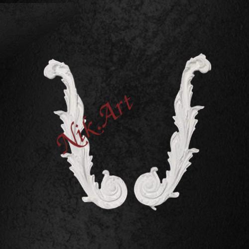 Nik-Art 3D Ornament white - #593