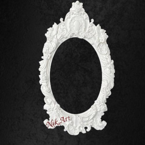 Nik-Art 3D Ornament white - #614