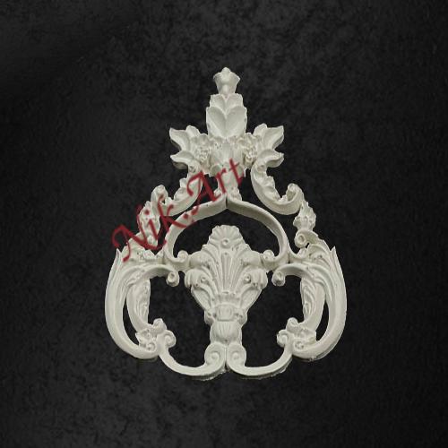 Nik-Art 3D Ornament white - #664