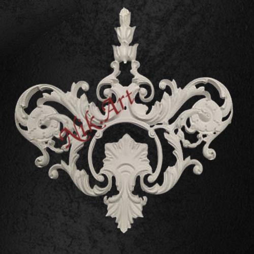 Nik-Art 3D Ornament white - #668