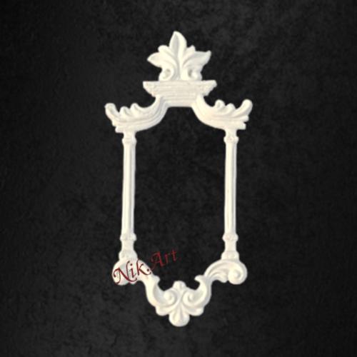 Nik-Art 3D Ornament white - #740
