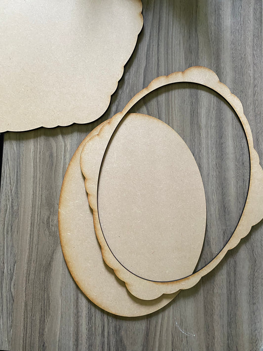 Oval Frame 1 ~ DIY Surface