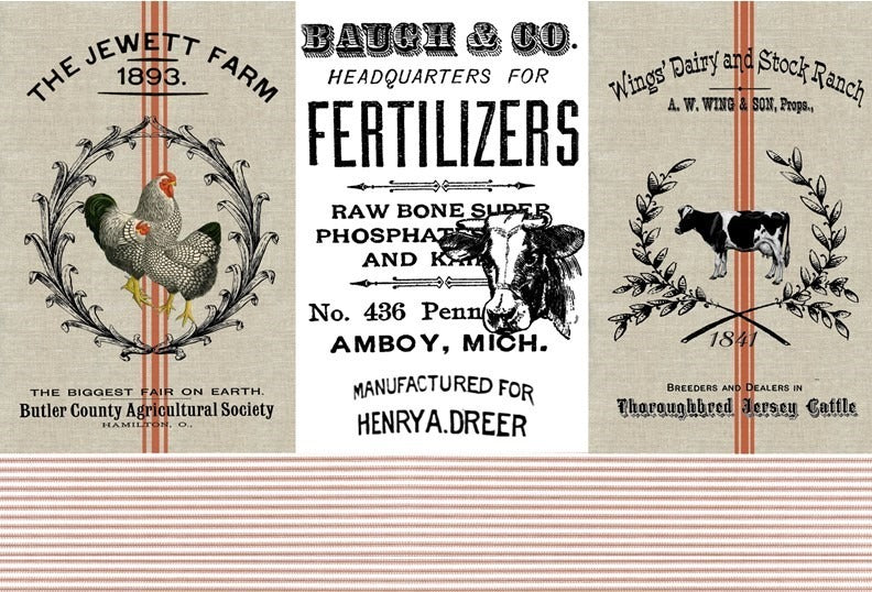 Farmhouse Project Pack Decoupage Paper