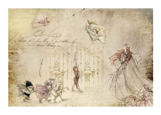 Fairies  Decoupage Paper