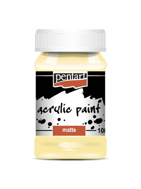 Acrylic Paint matte White Coffee