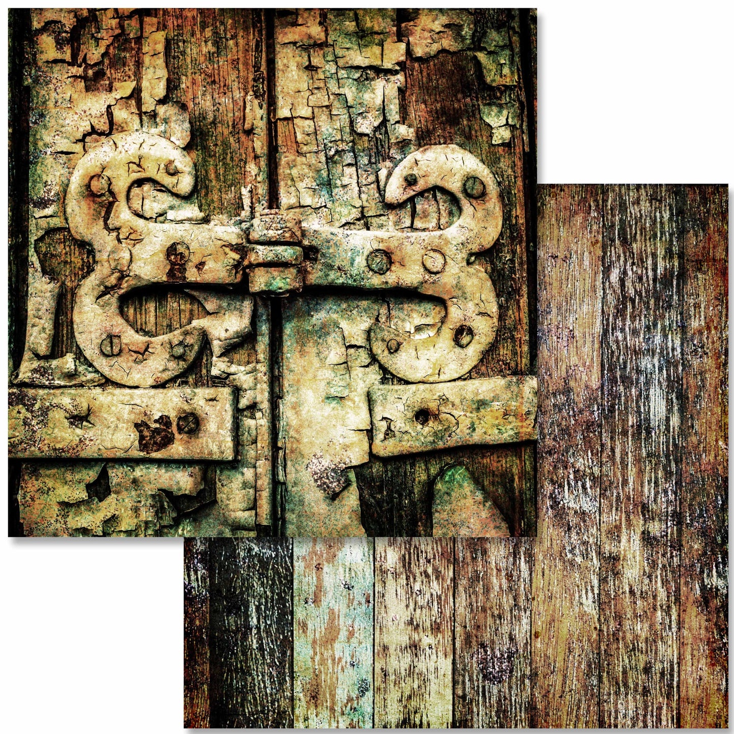 Weathered & Worn Collection Scrapbook Paper Pack