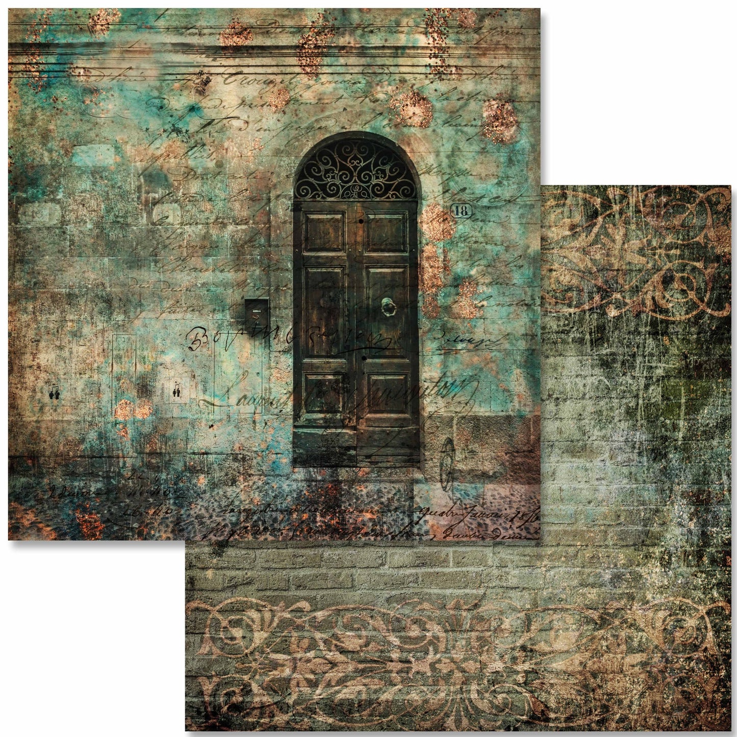 Weathered & Worn Collection Scrapbook Paper Pack