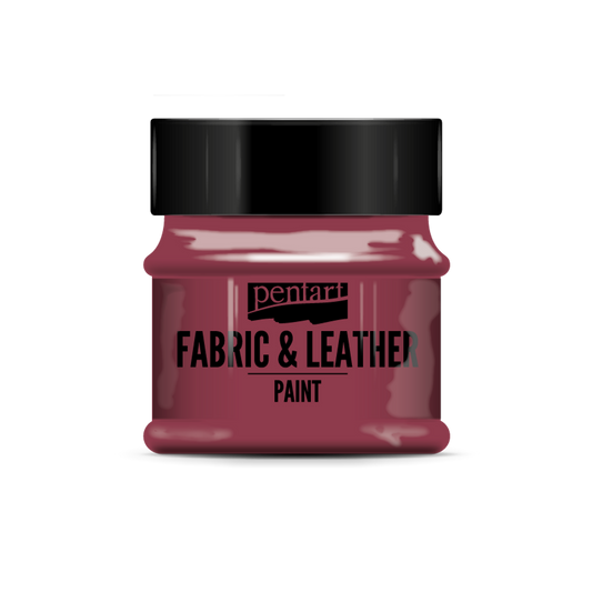 Fabric & Leather paint - bordeaux