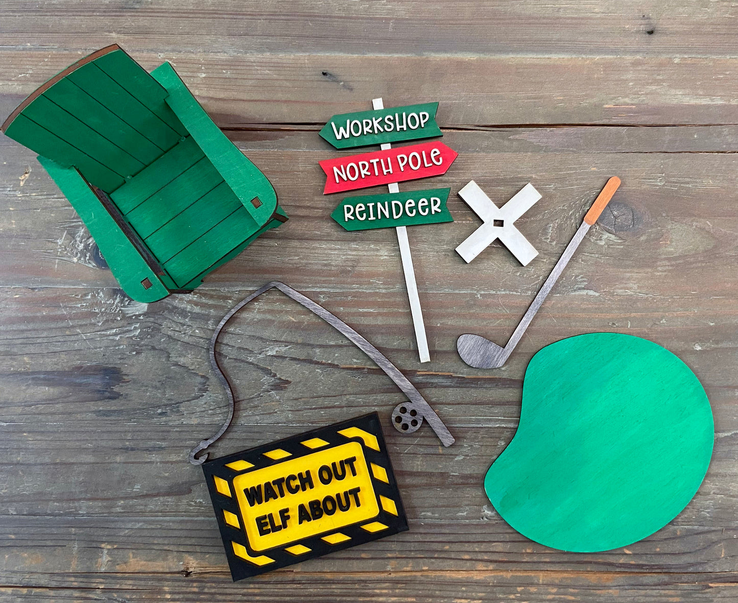 DIY - Christmas Elf Set # 5 - unfinished