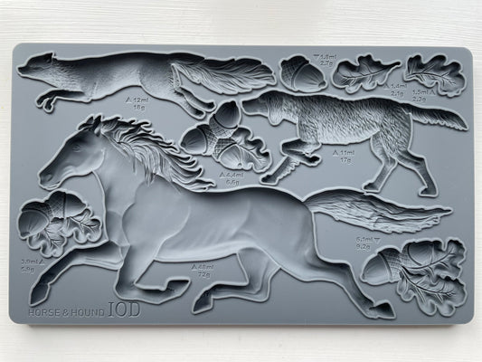 IOD -  Horse & Hound  Décor Mould