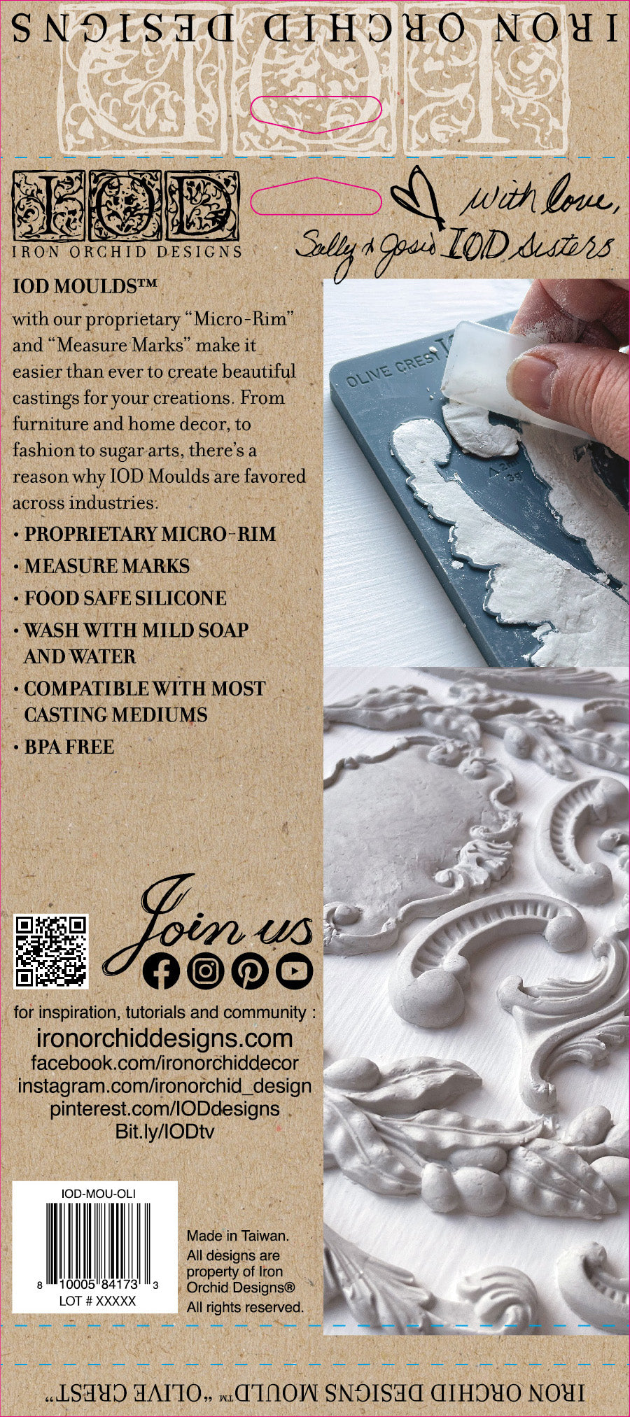 Olive Crest Décor Mould