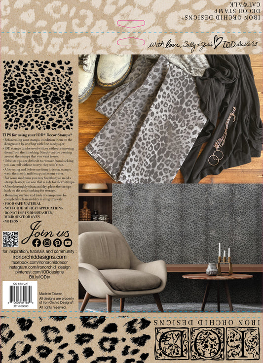 *PRE-ORDER* IOD Décor Stamp - Catwalk