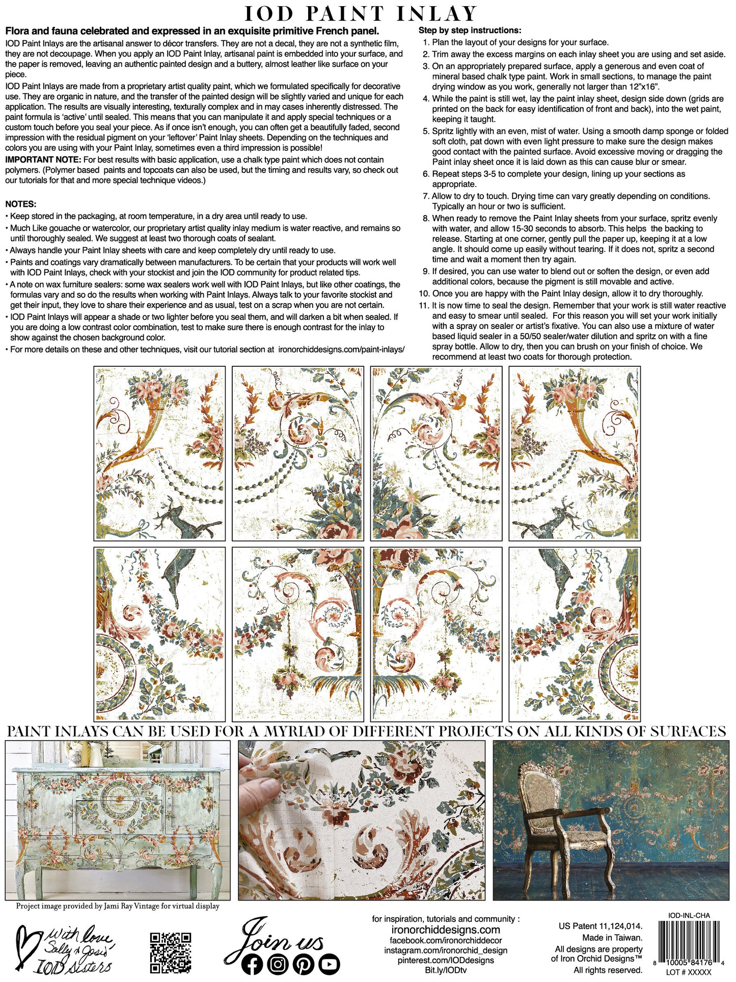 Chateau Paint InLay by IOD