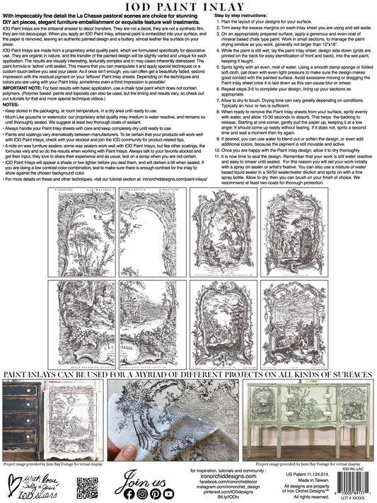 La Chasse Paint InLay by IOD