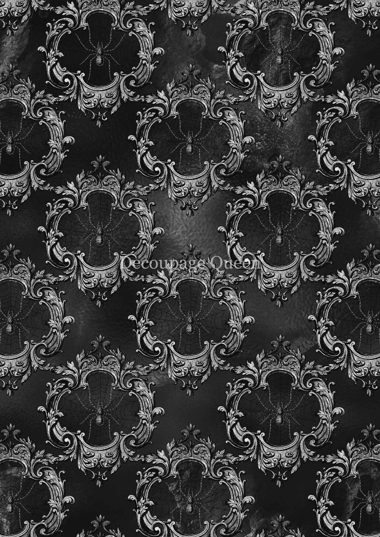 Forest Lore - Lovely Spiders Rice Paper A3