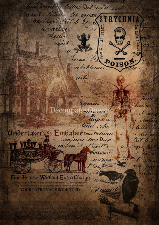 The Undertaker Rice Paper A3