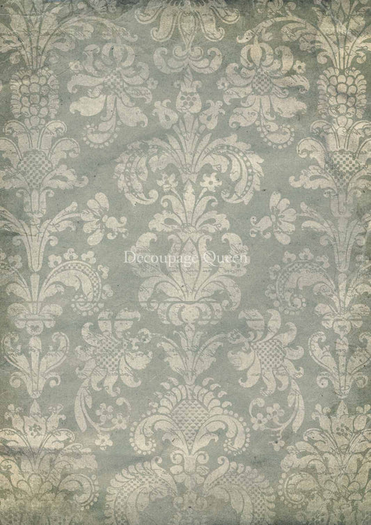 Garden Party Background A4 Rice Paper Decoupage Queen