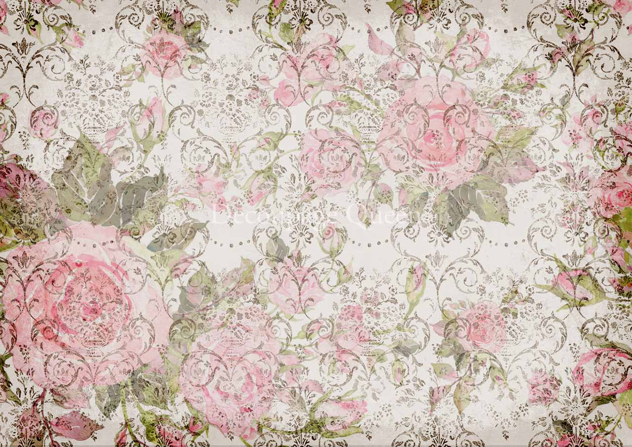 Coach House Cottage A4 Rice Paper Decoupage Queen
