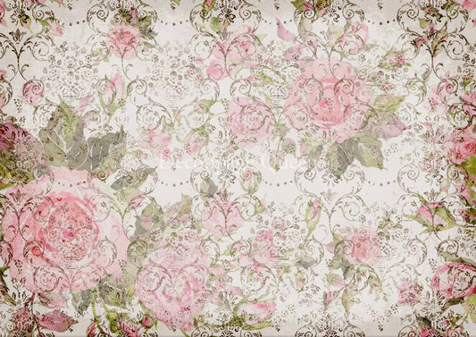 Coach House Cottage A4 Rice Paper Decoupage Queen