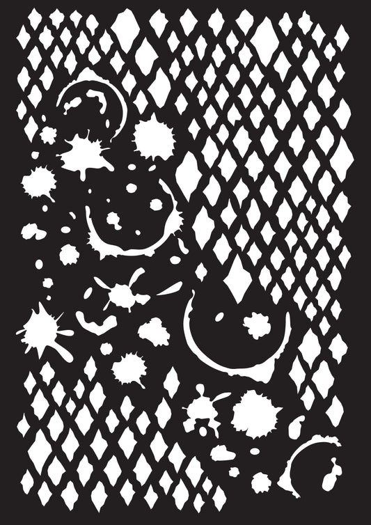 Decoupage Queen  Stencil, 1