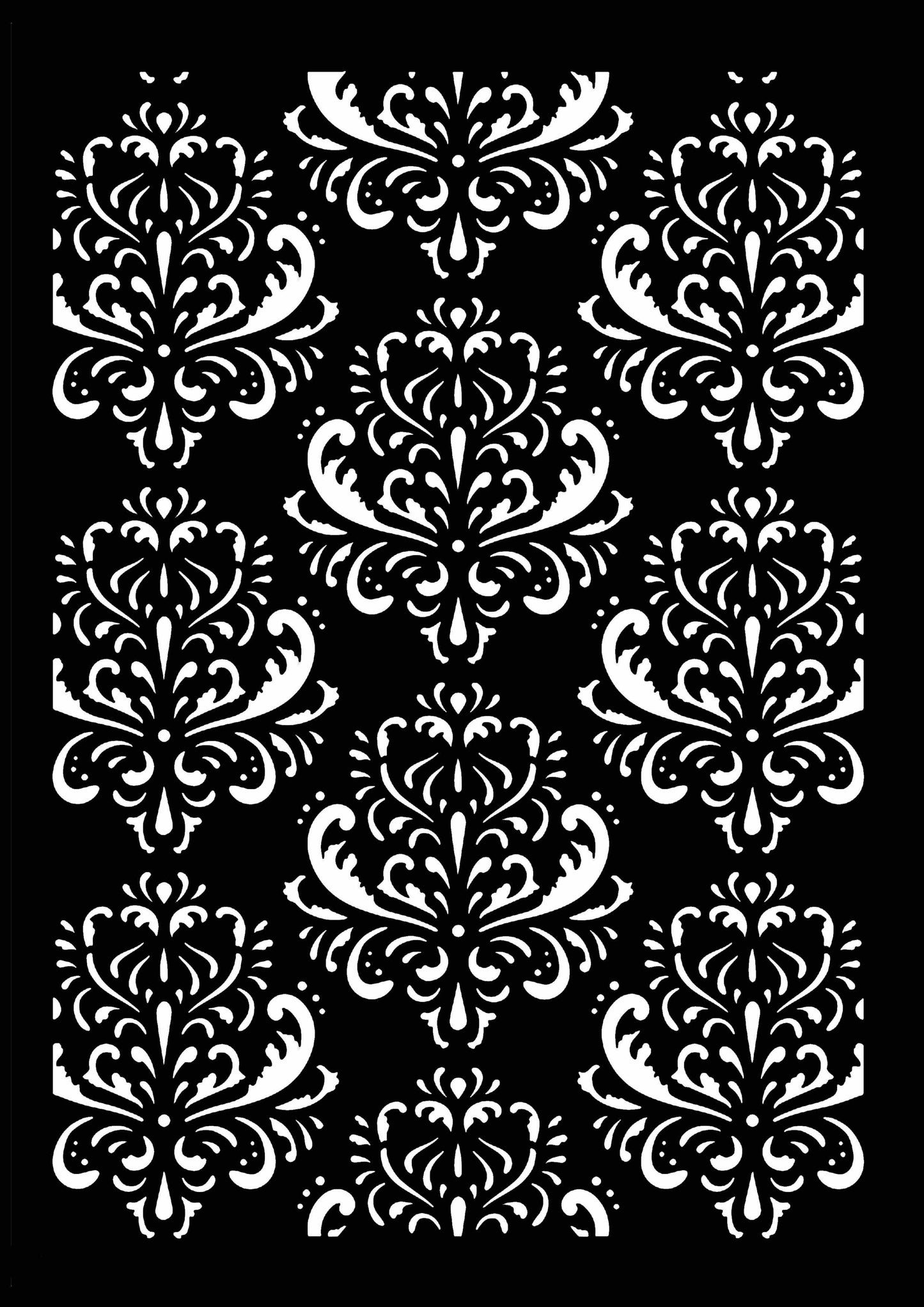 Decoupage Queen Stencil, 2