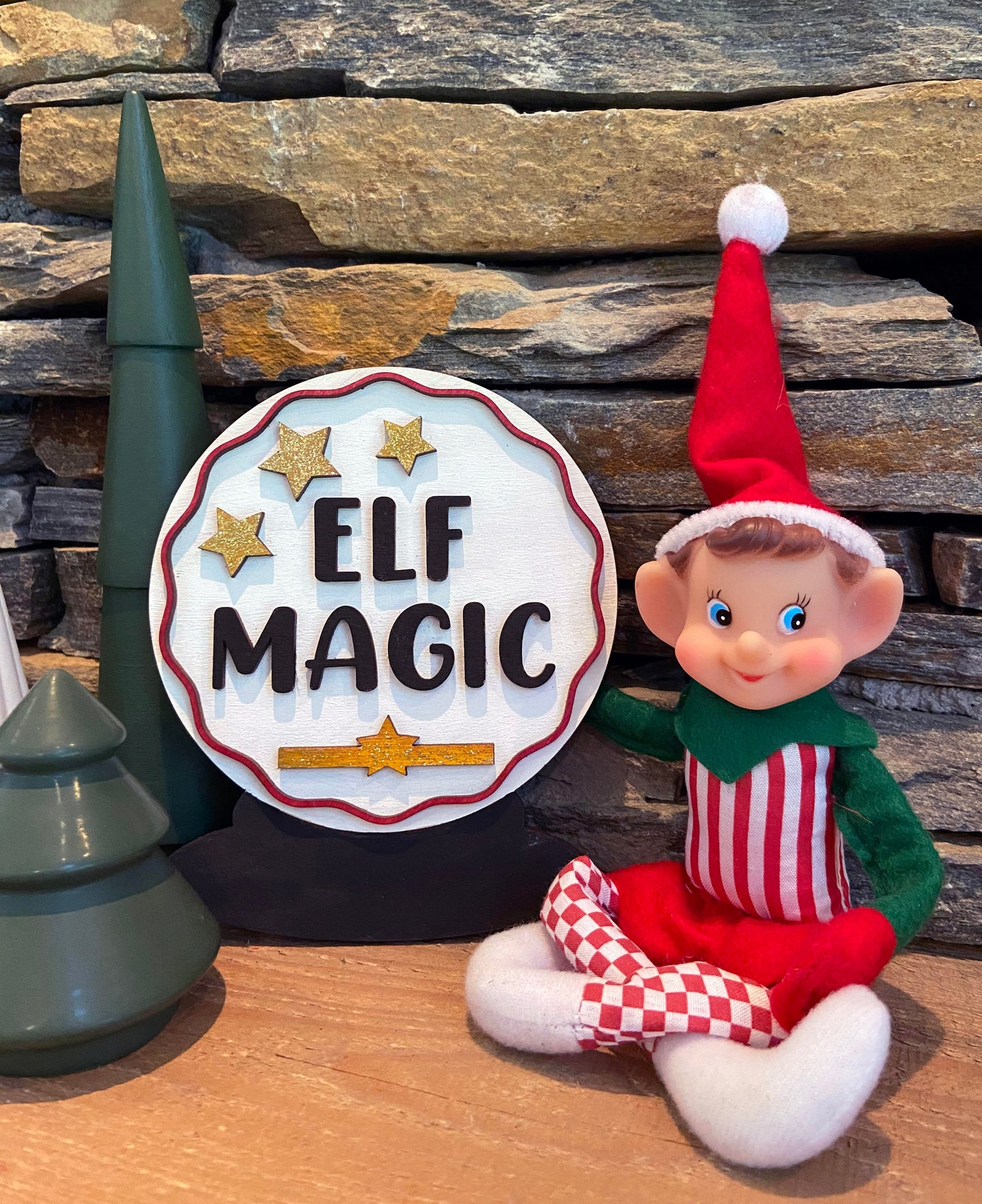 Christmas Elf Set # 1 - unfinished