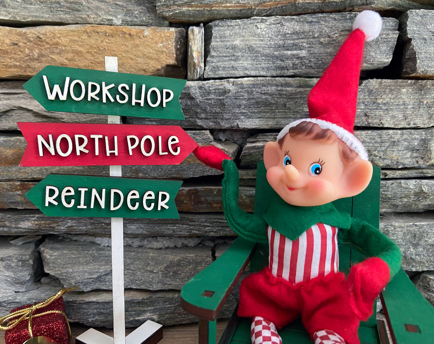 DIY - Christmas Elf Set # 5 - unfinished