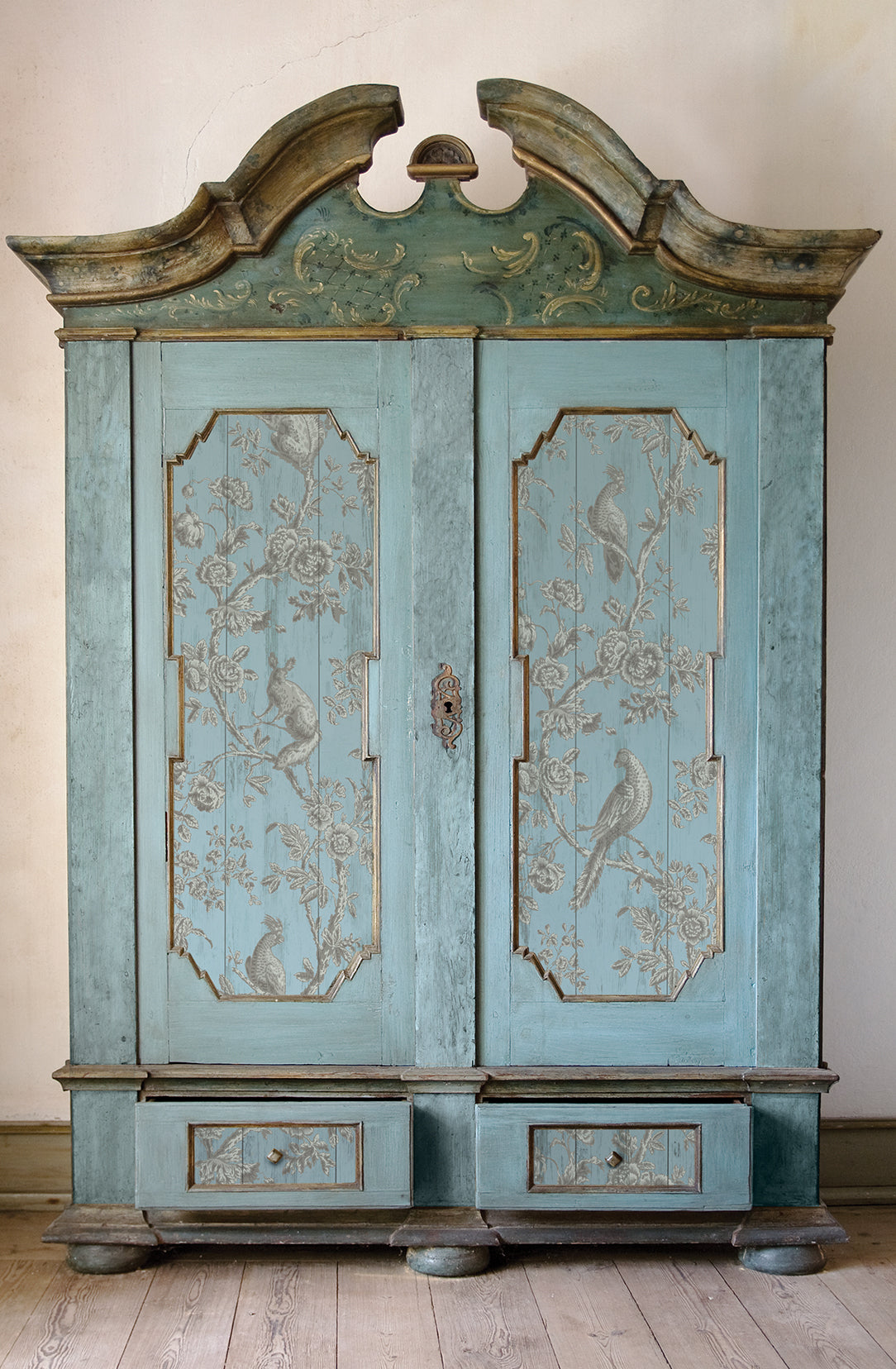 Grisaille Toile Paint InLay by IOD -