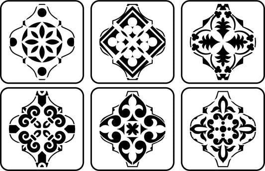 Arabesque Mini Set  Stencil