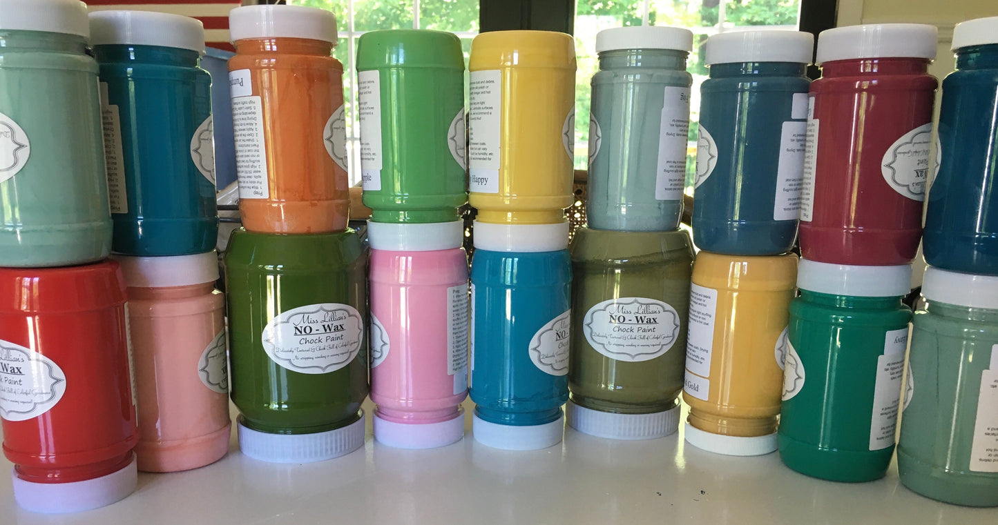 Miss Lillian's No Wax Chock Paints