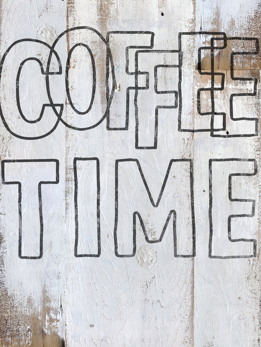 IOD - 2 piece stamp set Retro Type