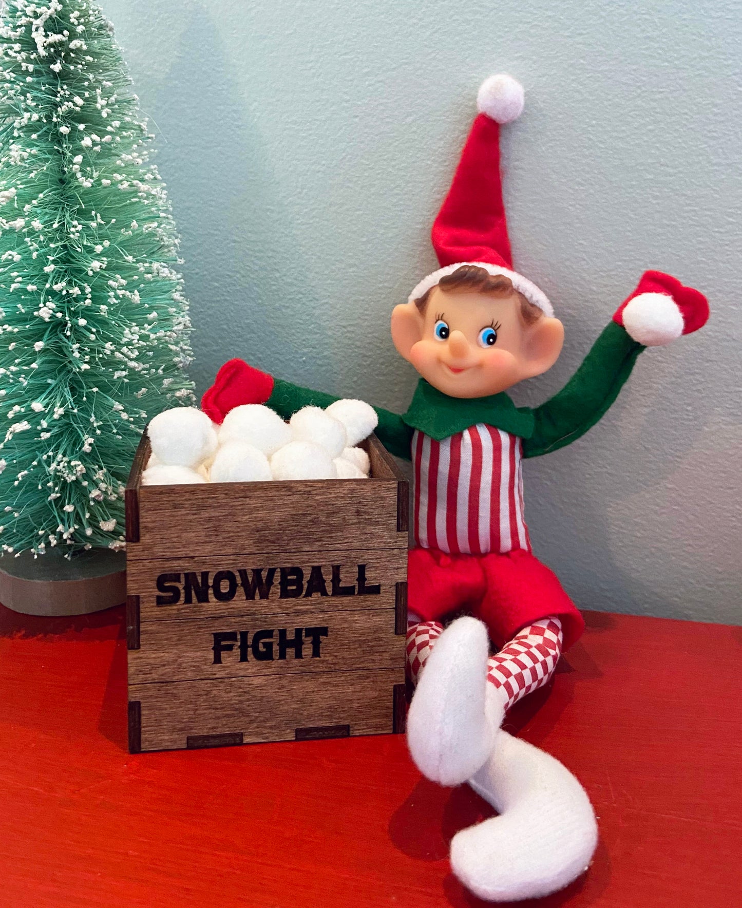 Christmas Elf Set # 1 - unfinished