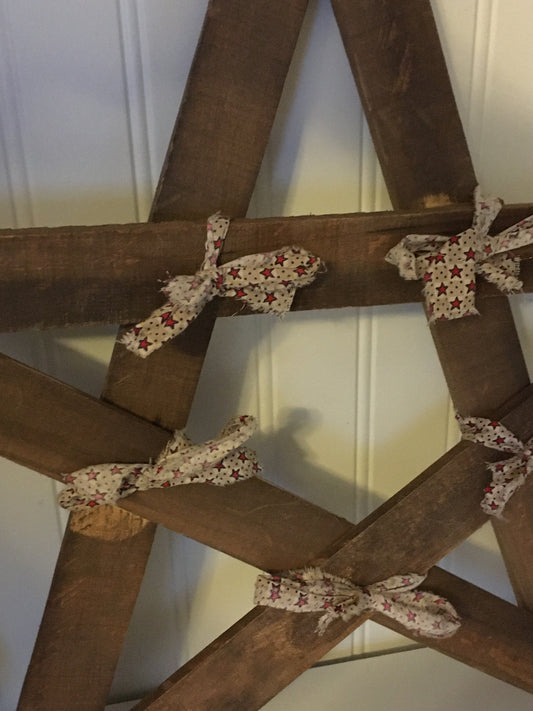 Handmade rustic Star