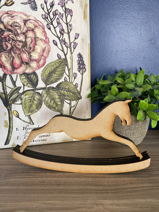 Vintage Styled Rocking Horse or Rabbit - DIY