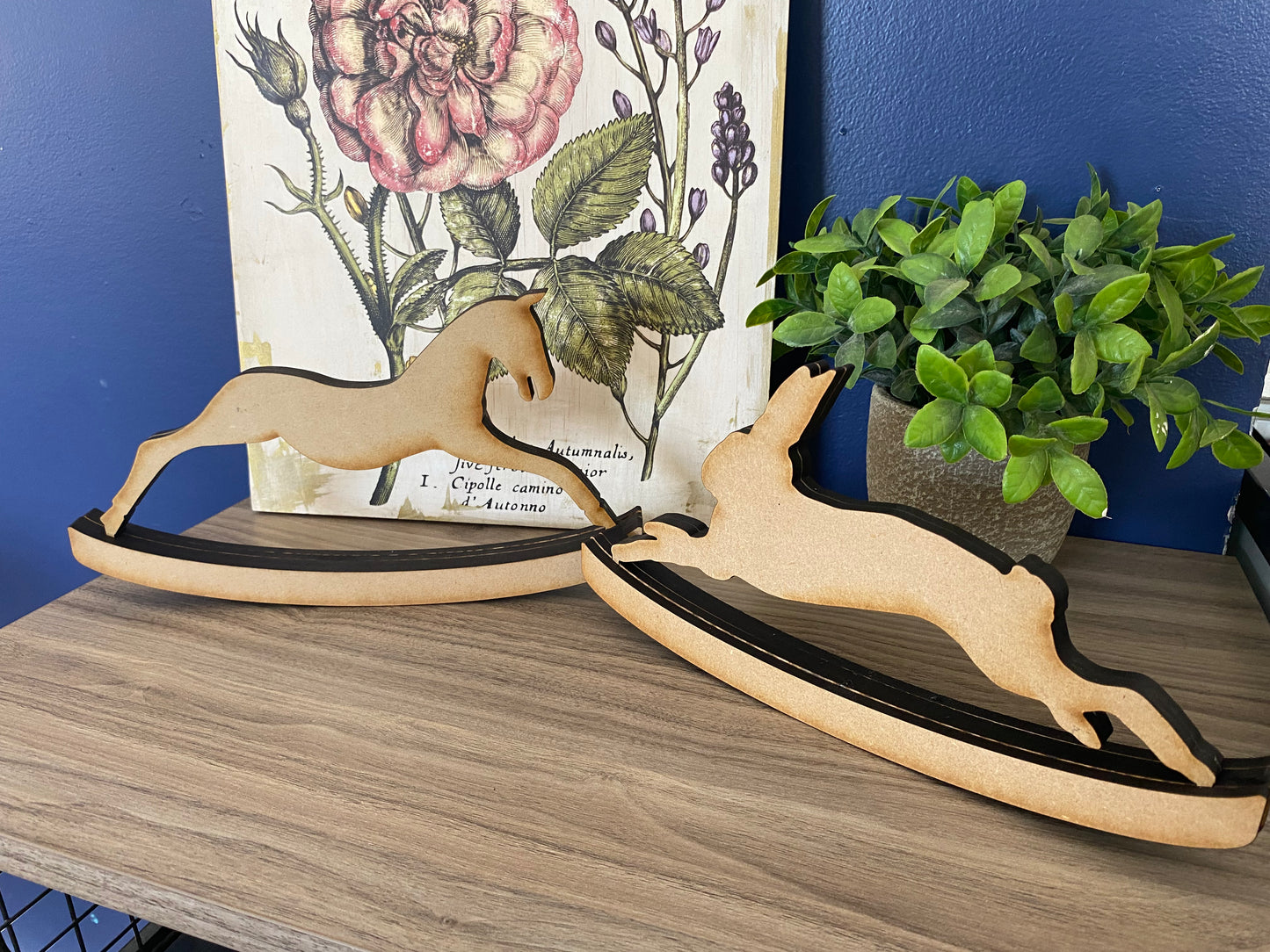 Vintage Styled Rocking Horse or Rabbit - DIY